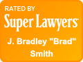 Super Lawyers badge - J. Bradley Smith
